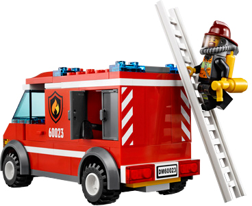 Конструктор Lego City Набор для начинающих (60023) - пожарная машина 