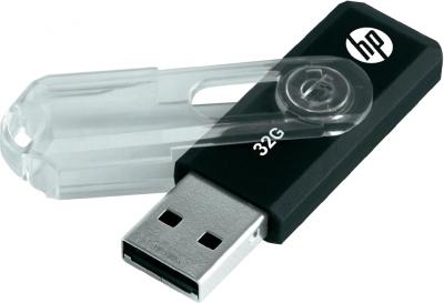 Usb flash накопитель HP V265X 32GB Black (FDU32GBHPV265X-EF) - общий вид