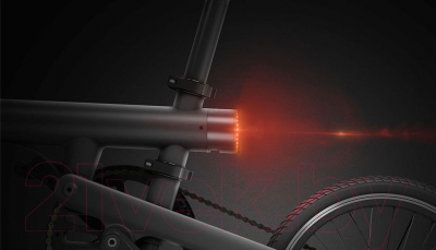 Электровелосипед Xiaomi MiJia QiCycle Folding Electric Bike / YZZ4007GL (черный)