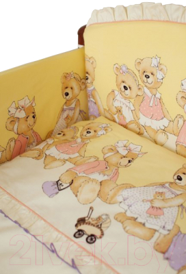 Комплект постельный для малышей Lappetti В ожидании праздника / 6010