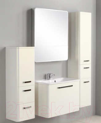 Шкаф с зеркалом для ванной Акватон Валенсия 75 (1A125302VA010)