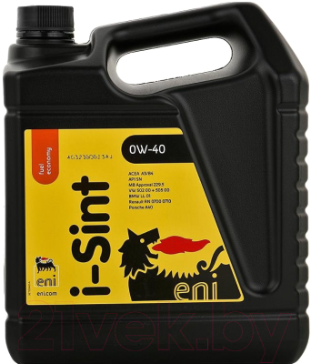 Моторное масло Eni i-Sint 0W-40 (5л)