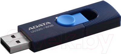Usb flash накопитель A-data DashDrive UV220 16GB Navy/Royal Blue (AUV220-16G-RBLNV)
