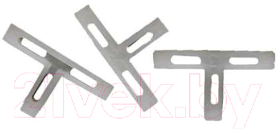Крестики для укладки плитки Bauwelt Т-образные 6мм / 01600-020060 (50шт)