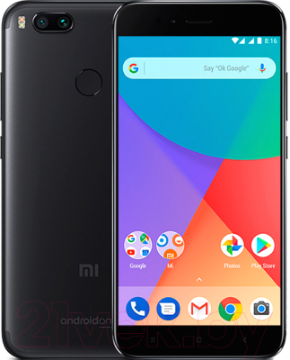 Смартфон Xiaomi Mi A1 4Gb/32Gb (черный)