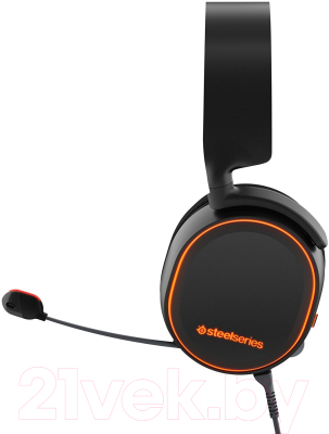 Наушники-гарнитура SteelSeries Arctis 5 / 61443 (черный)