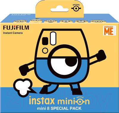 Фотоаппарат с мгновенной печатью Fujifilm Instax Mini 8 Minion EX D