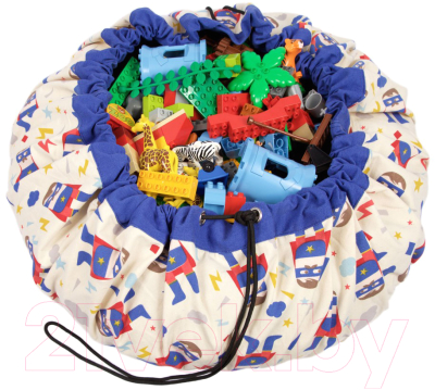 Коврик-мешок Play&Go Designer Супергерой / 79969