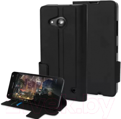 Чехол-книжка No Brand WCL5501 для Lumia 550 (черный)