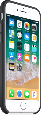 Чехол-накладка Apple Silicone Case для iPhone 8/7 Black / MQGK2