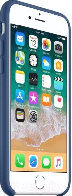 Чехол-накладка Apple Silicone Case для iPhone 8/7 Blue Cobalt / MQGN2