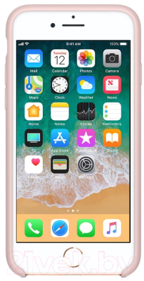 Чехол-накладка Apple Silicone Case для iPhone 8/7 Pink Sand / MQGQ2
