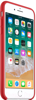 Чехол-накладка Apple Silicone Case для iPhone 8+/7+ Red / MQH12