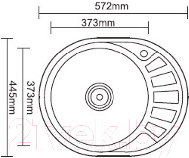 Мойка кухонная Ledeme L75745-6L