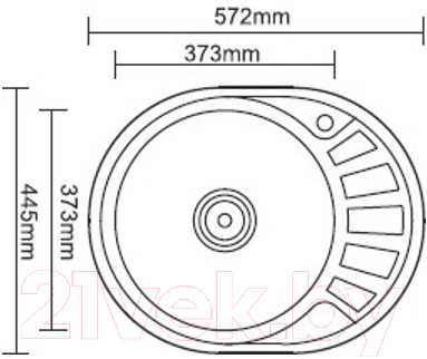 Мойка кухонная Ledeme L75745-L