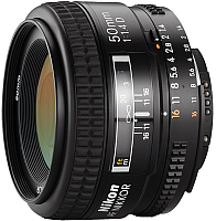 

Стандартный объектив Nikon, AF Nikkor 50mm f/1.4D