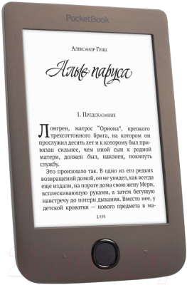 Электронная книга PocketBook 615 Plus / PB615-2-X-CIS (коричневый)