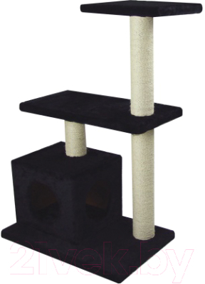 Комплекс для кошек UrbanCat K96-03-01 (черный)