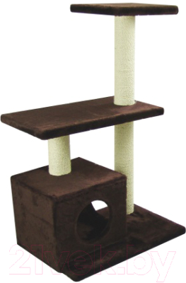 Комплекс для кошек UrbanCat K96-03-05 (темно-коричневый)