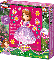 

Набор для творчества, Аппликация из страз и пайеток. Дисней - София прекрасная / 01825