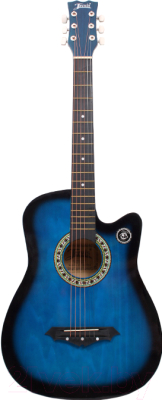 Акустическая гитара Jervis JG-38C/BLS (синий)