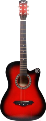 Акустическая гитара Jervis JG-38C/RDS (красный)