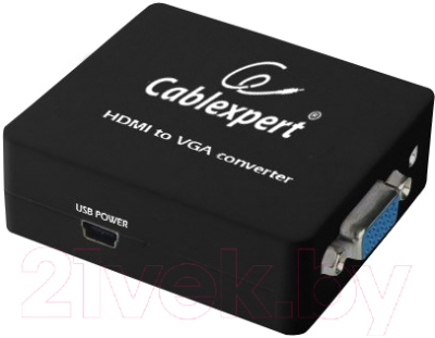 Конвертер цифровой Cablexpert DSC-HDMI-VGA-001