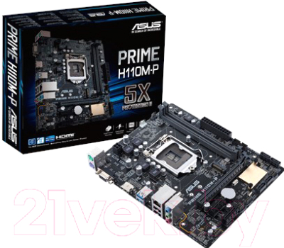 Материнская плата Asus Prime H110M-P