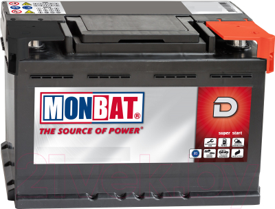 Автомобильный аккумулятор Monbat A56B2W0_1 низкий (55 А/ч)
