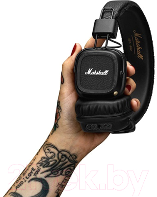 Беспроводные наушники Marshall Major II Bluetooth (черный)