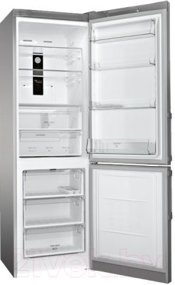 Холодильник с морозильником Hotpoint-Ariston HFP 8182 XOS