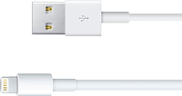 Кабель Partner USB 2.0 iPhone/iPod/iPad 8pin (1м, белый) - 