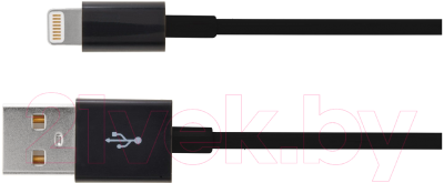 Кабель Partner USB 2.0 iPhone/iPod/iPad 8pin (1м, черный)