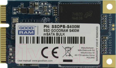 SSD диск Goodram S400m (SSDPB-S400M-120)