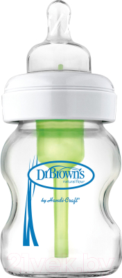 Бутылочка для кормления Dr. Brown Стеклянная 5100 (150мл)