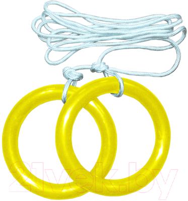 Кольца для спортивного комплекса Формула здоровья КГ01А (желтый)