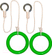 Кольца для спортивного комплекса Формула здоровья КГ01В (зеленый) - 