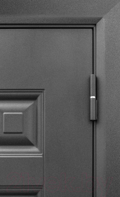 Входная дверь Промет Виктория Царга беленый дуб (98x206, правая)
