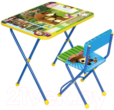 Комплект мебели с детским столом Ника КП2/6 Позвони мне