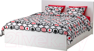 Двуспальная кровать Ikea Мальм 403.800.03 (белый)