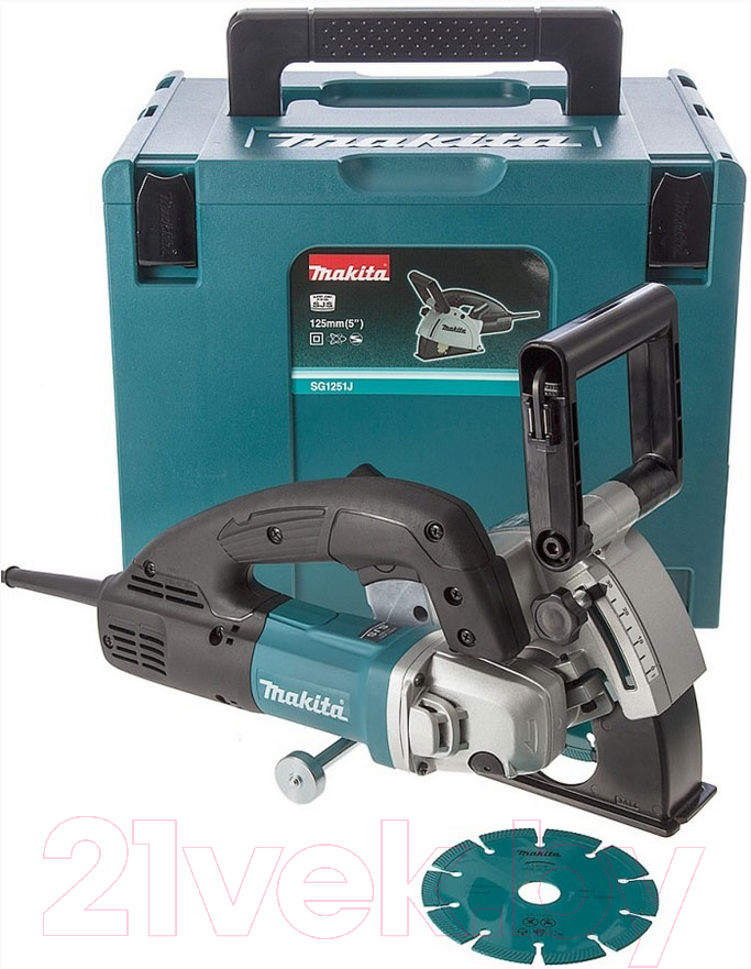 Профессиональный штроборез Makita SG1251J