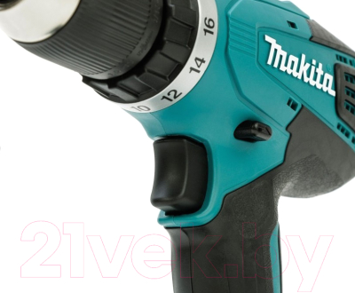Изображение товара Профессиональная дрель-шуруповерт Makita DF457DWLE