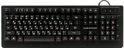 Клавиатура Nakatomi KG-33U (черный)