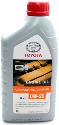 Моторное масло Toyota Advanced Fuel Economy SM/SL GF-4 0W20 / 0888083264GO (1л)