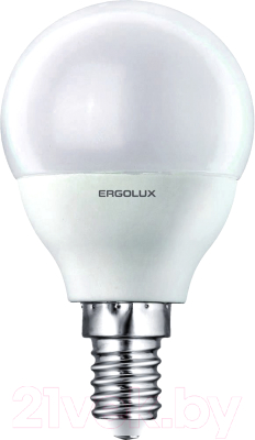 Лампа Ergolux LED-G45-7W-E14-4K