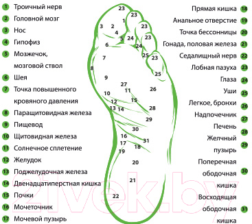 Массажные тапочки Casada Stone Steps CS-303 (M, шампань)