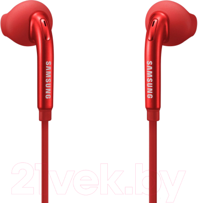 Наушники-гарнитура Samsung EO-EG920L (красный)