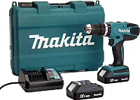 Профессиональная дрель-шуруповерт Makita HP457DWE - 