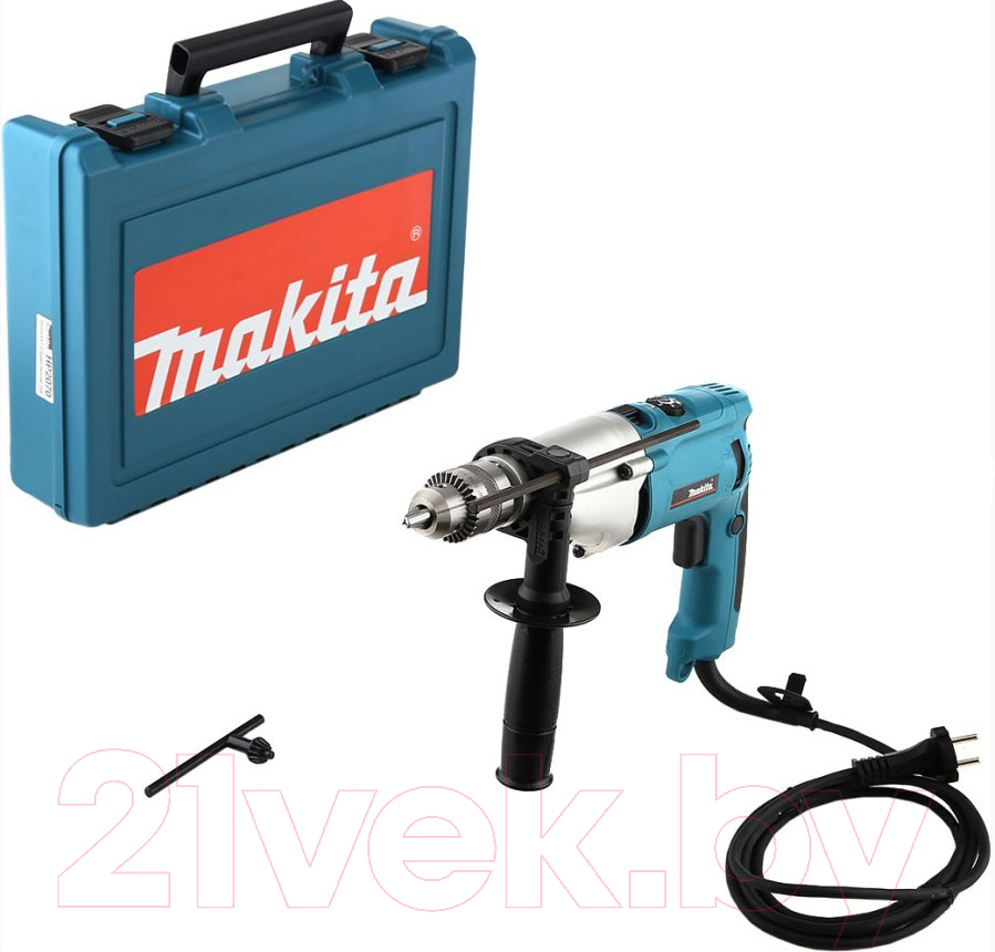 Профессиональная дрель Makita HP2070F