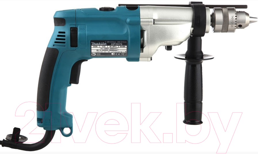 Профессиональная дрель Makita HP2070F